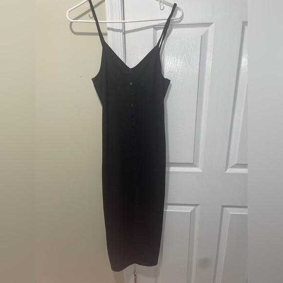 Active USA Black Midi Dress - Picture 1 of 4